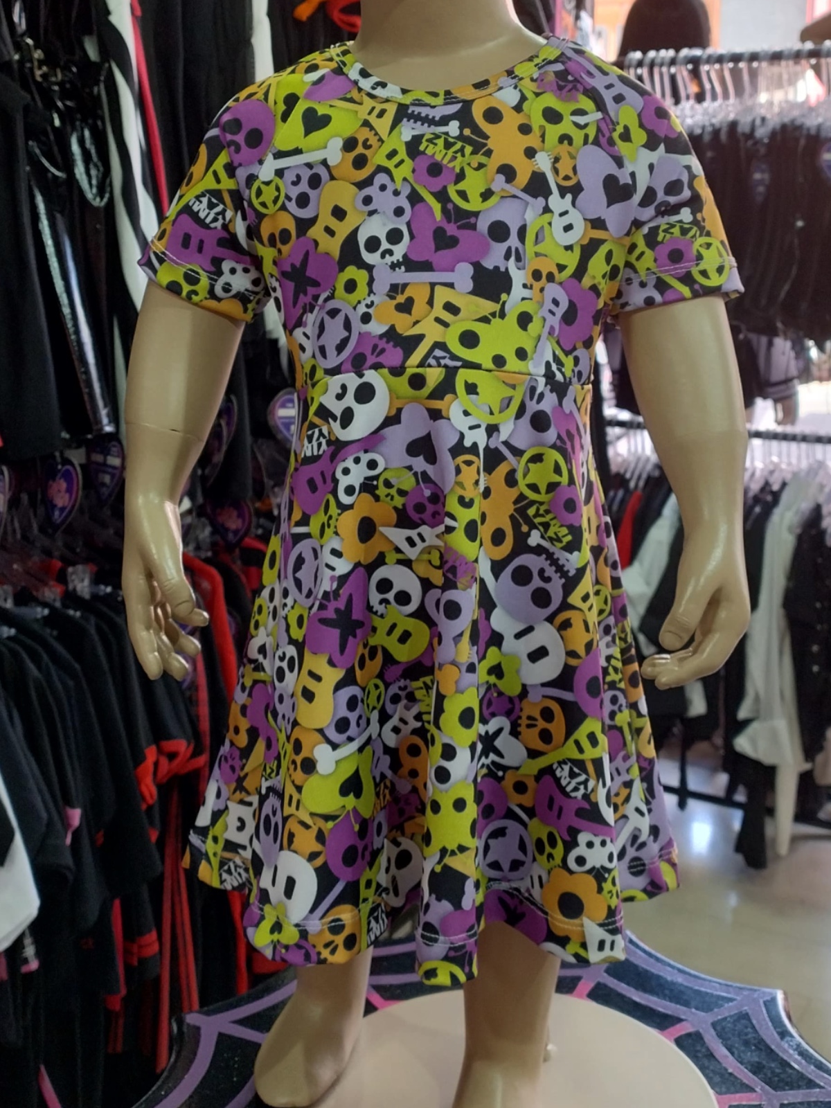 Vestido Skull